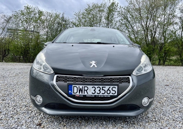 Peugeot 208 cena 29990 przebieg: 161000, rok produkcji 2013 z Szczytno małe 379